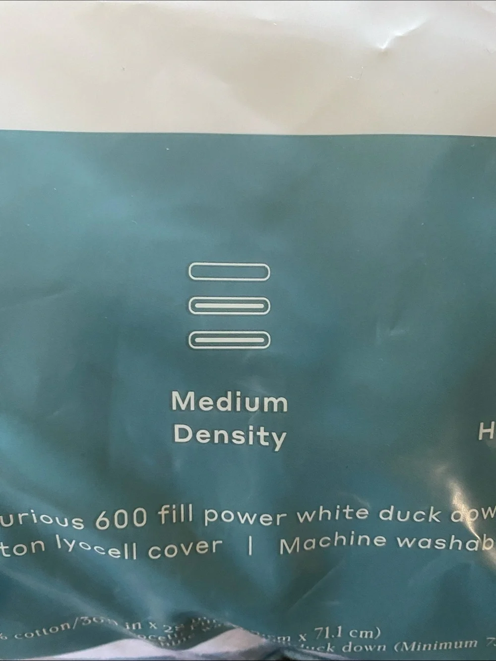 NWT  Casaluna White Down Pillow